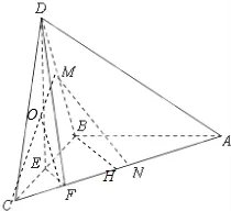 如图,在三棱锥D-ABC中,已知△BCD是正三角形,AB⊥平面BCD,AB=BC,E为BC的中点,F在棱AC上,且AF=3FC.