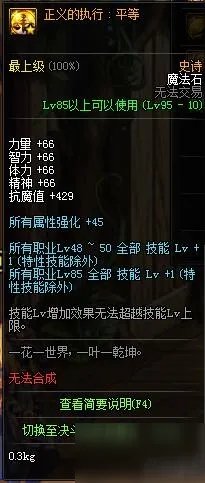 《DNF》95特殊装备是什么 特殊装备图文详解一览