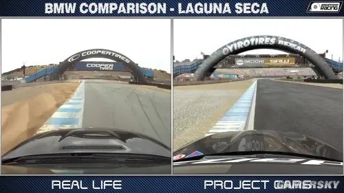 《赛车计划(Project CARS)》游戏与现实对比 高下立判