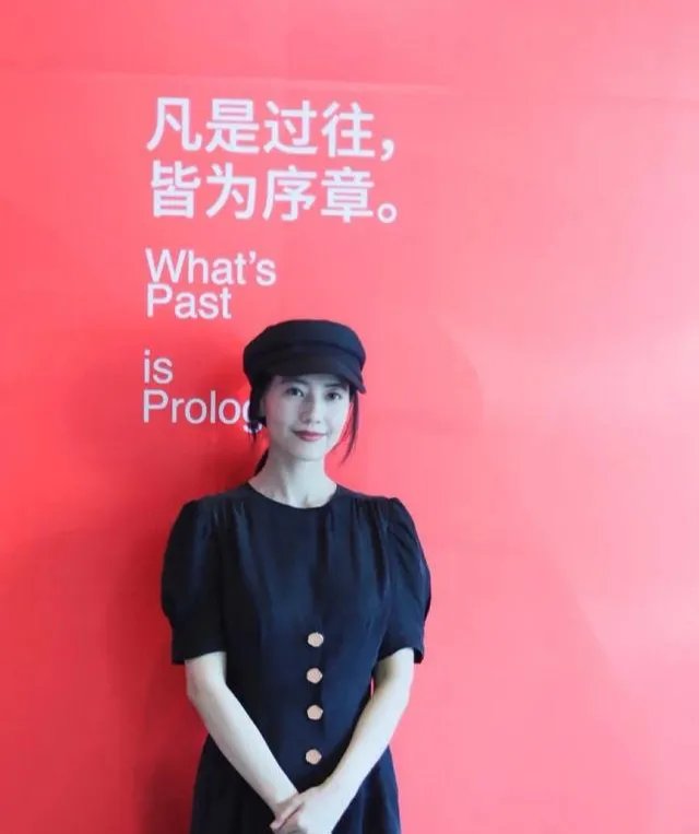 高圆圆生图气色憔悴,但依旧有着什么样的气质?