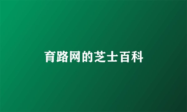 育路网的芝士百科