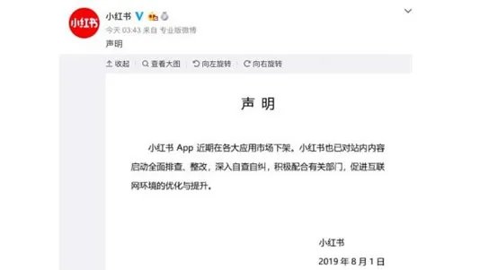 小红书启动整改是怎么回事:整改原因是什么揭晓