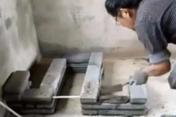 无烟柴火灶台原理图 及搭建方法