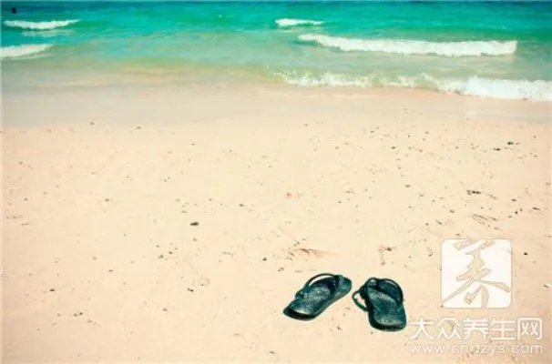 凉拖鞋的钩法