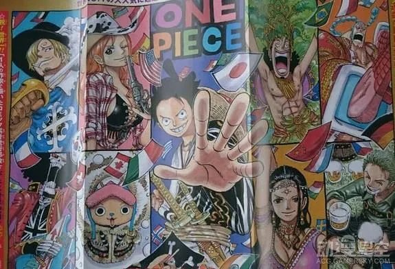 《海贼王》漫画第790话先行图 明哥眼镜被击碎!