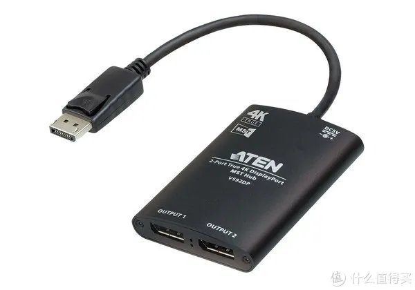 ATEN VS92DP 真4K HDMI影音分配器，简单易用不失真