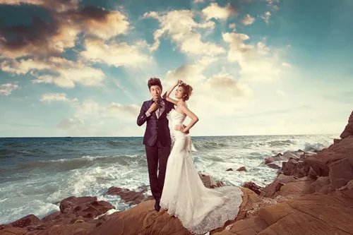 北海婚纱照图片  北海拍婚纱照的地方有哪些
