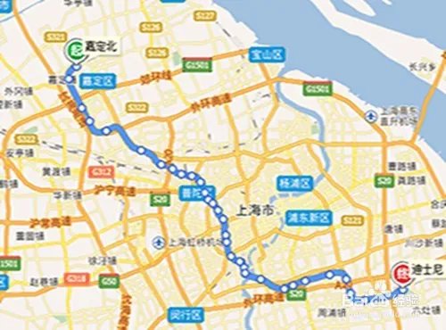 上海地铁11号线2016年最新线路图(组图)