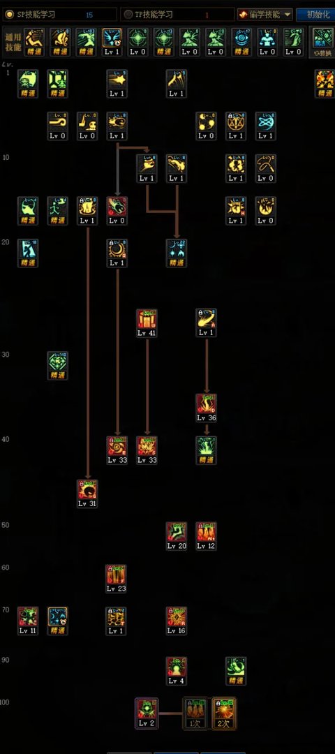 《DNF》100元素师加点