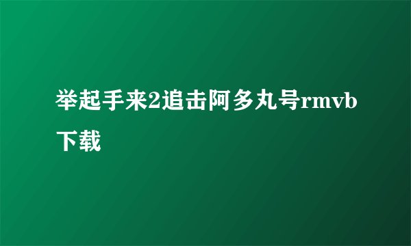 举起手来2追击阿多丸号rmvb下载