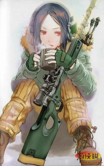 敌人如何把持得住！二次元“打枪”少女美图欣赏