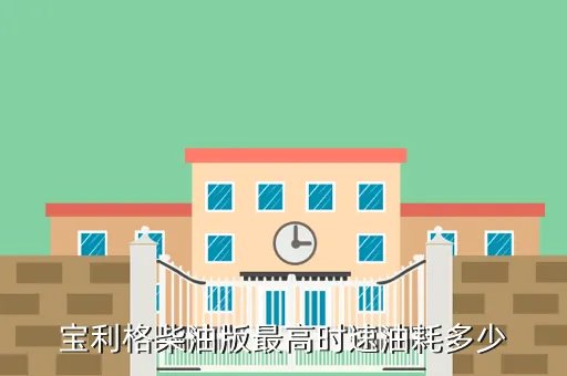 宝利格柴油版，宝利格柴油版最高时速油耗多少