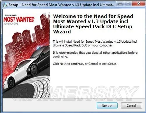 《极品飞车17：最高通缉》v1.3升级档+DLC+SKIDROW破解补丁 安装图文教程