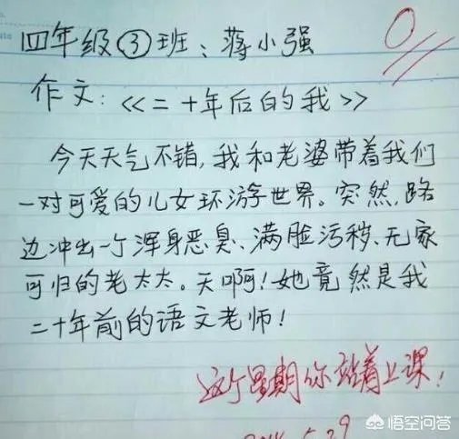 如何看待小学生的神逻辑作文?