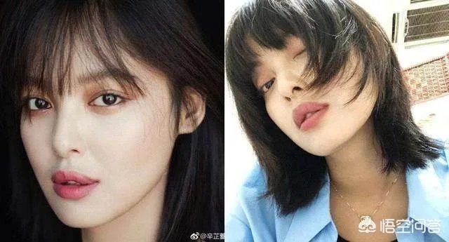 辛芷蕾的发型适合什么脸型的人?