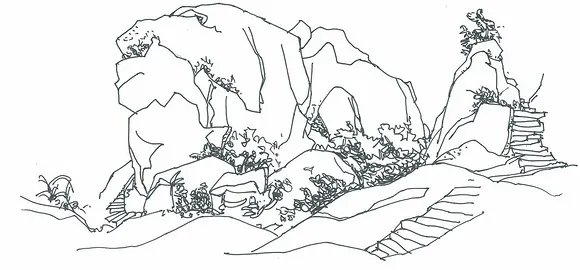 简单风景速写图片大全