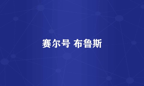 赛尔号 布鲁斯