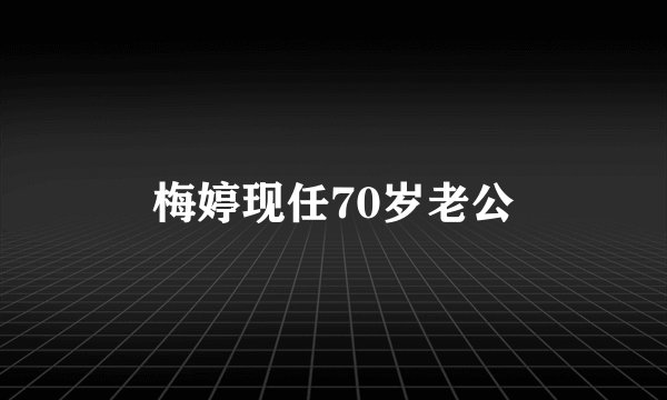 梅婷现任70岁老公