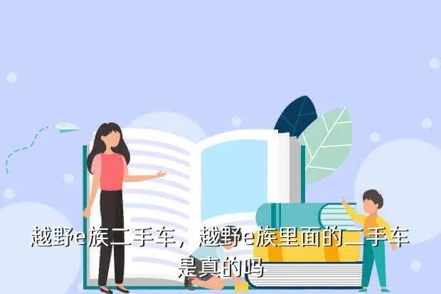 越野e族二手车,越野e族里面的二手车是真的吗