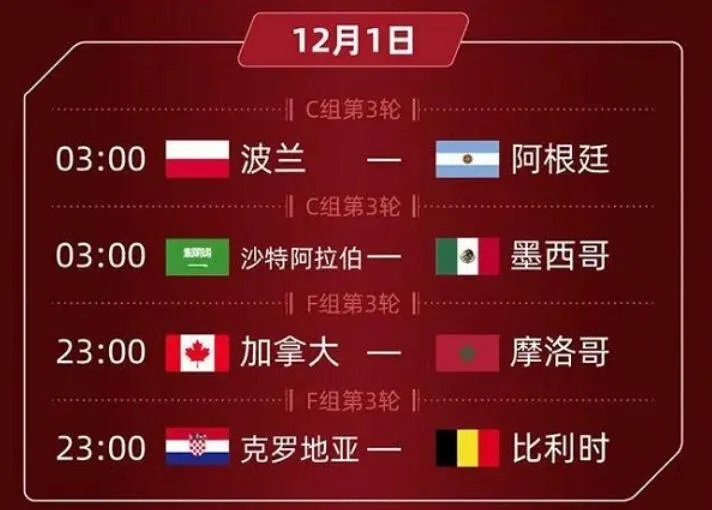 卡塔尔世界杯赛程2022赛程表 2022卡塔尔世界杯赛程日历来了