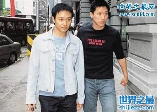 张国荣对唐鹤德很霸道,世纪牵手无声的向世界宣告
