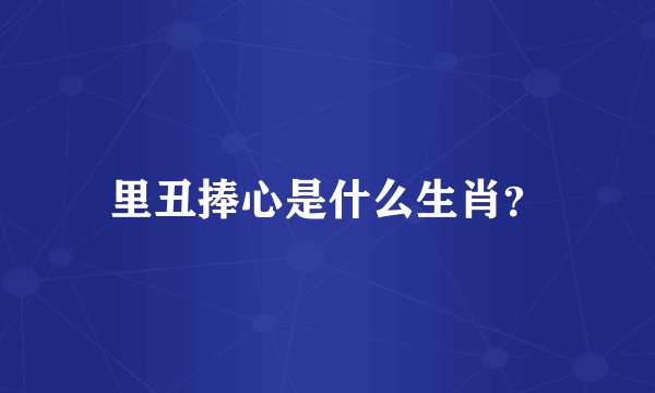 里丑捧心是什么生肖？