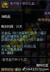 《DNF》春意盎然种子礼篮值得入手吗 春意盎然种子礼篮入手价值点评