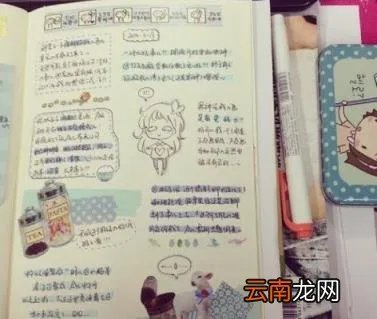 手账本内容 女生的手帐上都写什么呢?