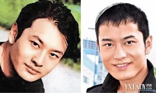 黄晓明整容前后照片对比“肉脸照”曝光